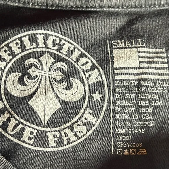 Affliction Women’s T-Shirt - Picture 8 of 8